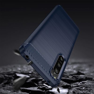 5. Thunder Case Xiaomi Poco M4 5G Silikonschutzhülle schwarz