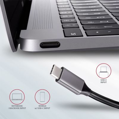 4. Axagon HMC-5 Dockingstation, kabelgebunden, USB 3.2 Gen 1 (3.1 Gen 1), Typ-C, Grau