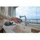 48. Hoover HF610HX 011 Akku-Staubsauger, beutellos, 0,7 l, 650 W, lila, 4 Ah
