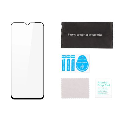 10. Dux Ducis 9D Displayschutzfolie aus gehärtetem Glas für Xiaomi Redmi A2 / Redmi A1 9H mit schwarzem Rahmen