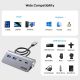 10. UNITEK ALUMINIUM-HUB USB-A/C 2X USBA 2X USBC 5GBP