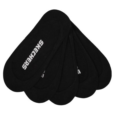 3. Skechers 5er-Pack Damensocken ohne Frottee S110703-BLK Schwarz 36-40