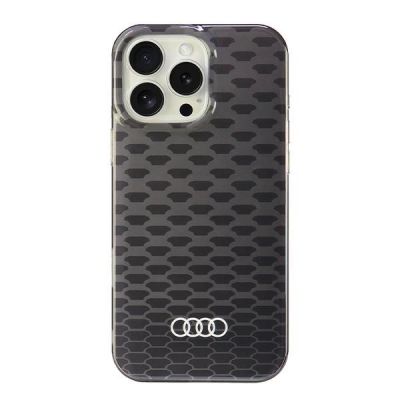 Audi IML Stitching Pattern MagSafe iPhone 16 Pro Max 6,9" schwarz/schwarz Hardcase AU-IMLMIP16PM-Q5/D3-BK