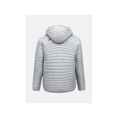 2. PEAK PERFORMANCE Herren-Monolight-Kapuzenjacke, Größe M, grau
