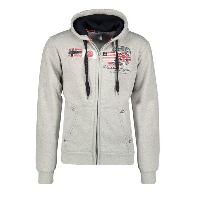 Herren-Sweatshirt Geographical Norway GORMA MEN 100 EO +BS (WT1880H/GN-BLENDED GREY)