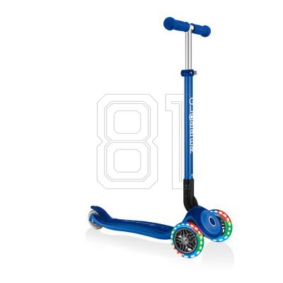 Globber Primo Faltbarer Plus Lights Jr 439-100 3-Rad-Scooter