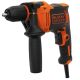 8. Black & Decker BEH710-QS Bohrmaschine, 2800 U/min, Schwarz, Orange