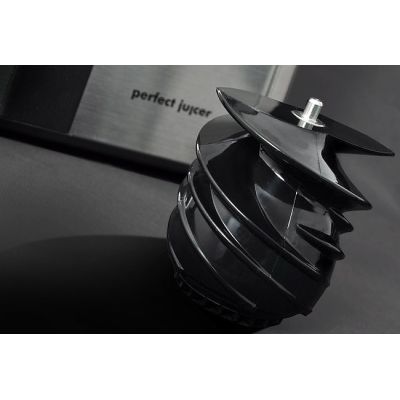 6. ELDOM Slow Juicer PJ400 400W Silber-Schwarz, BPA-frei, Schnecke 80 [U/min]