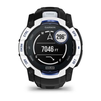 19. Garmin Instinct 3 Solar 010-02935-03 Smartwatch 50 mm Schwarz und Weiß