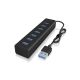 2. ICY BOX IB-HUB1700-U3 USB 3.2 Gen 1 (3.1 Gen 1) Typ-A 5000 Mbit/s Schwarz