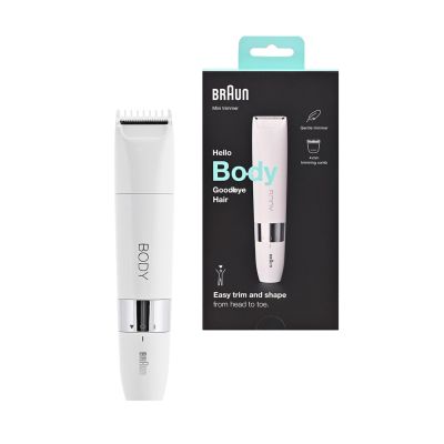 7. BRAUN Series 1 BS1000 Trimmer Weiß und Silber
