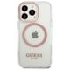 3. Guess Metal Outline MagSafe Hülle für iPhone 13 Pro / iPhone 13 – Pink