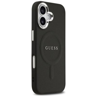 4. Guess Classic Logo MagSafe Case für iPhone 17 - Schwarz