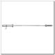 3. HMS GOP 150 Olympische Langhantelstange 150 cm 17-60-022