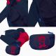 3. Kinder-Regenjacke für Jungen/Mädchen Trollkids Kids Bergen Jacket bright red/mystic blue (610-410)