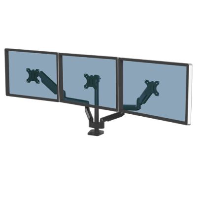 7. Fellowes Ergonomics 3-Monitor-Arm – Platinum-Serie