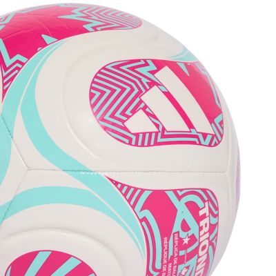 8. adidas World Cup 26 Trionda Club Fußball weiß, pink und blau JD8054