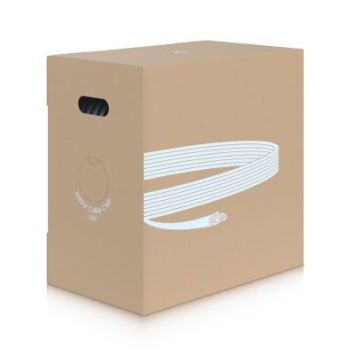 2. Ubiquiti UACC-Cable-C6A-CMP Netzwerkkabel Weiß 305m Cat6a U/UTP (UTP)