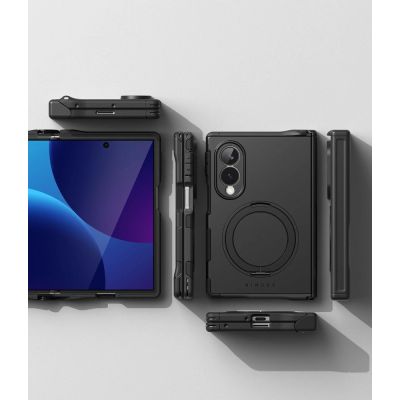 4. Ringke Alles MagSafe Hülle für Samsung Galaxy Z Fold 8 - Schwarz