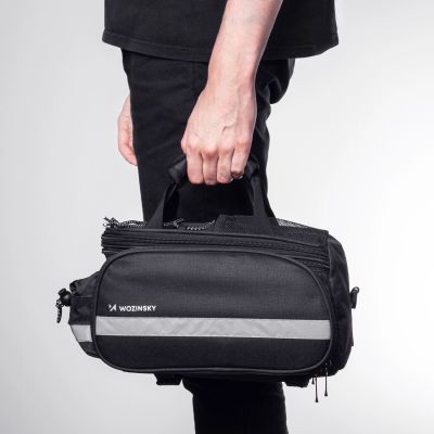 6. Wozinsky WBB36BK 27L Fahrradtasche - Schwarz