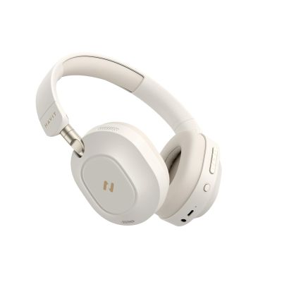 3. Havit H668BT Beige Kabellose Bluetooth-Kopfhörer