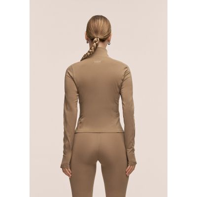 5. CASALL Damen-Zip-Jacke mit weichem Griff, grün