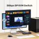 5. Unitek KVM-Switch 8K@60Hz USB 3.0 5Gbps DP