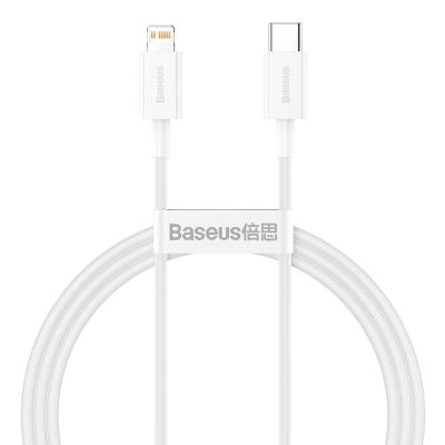 Baseus Superior Series USB-C / Lightning PD 20W 1 m Kabel - Weiß