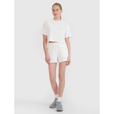 2. Crop-Top-T-Shirt für Damen 4F 4FWSS25TTSHF1977-11S