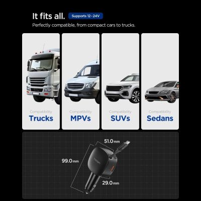 5. Spigen EV603BT 60W Autoladegerät – Schwarz