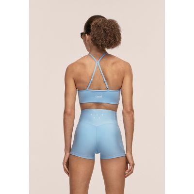 4. CASALL Sleek Strappy Sport-BH, Blau