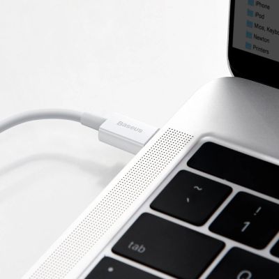 9. Baseus Superior Series USB-C / Lightning PD 20W 1 m Kabel - Weiß