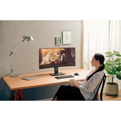11. Viewsonic VG3456C Computermonitor 86,4 cm (34") 3440 x 1440 px UltraWide Quad HD LED Schwarz