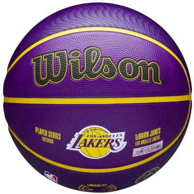 3. Wilson NBA Player Icon LeBron James Outdoor-Ball WZ4027601XB