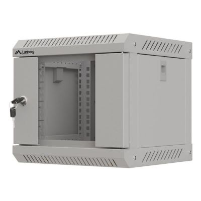 2. Lanberg WF11-3304-10S 4U Rack-Wandmontageschrank Grau