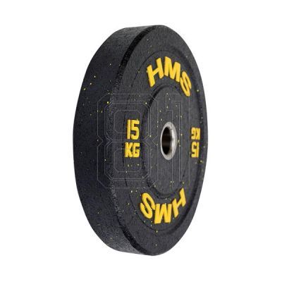 2. HMS YELLOW BUMPER Olympiascheibe 15 kg HTBR15 