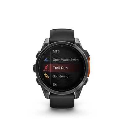 10. Garmin Fenix 8 47 mm Schiefergrau/Schwarz