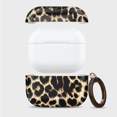 5. Tech-Protect Lamano Hülle für AirPods Pro 3 – schwarz und braun