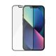 3. PanzerGlass E2E Mikrofraktur-Antibakterielles Glas mit Swarovski-Kristall-Kameraabdeckung für iPhone 13/13 Pro – mit schwarzem Rahmen