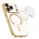 2. Tech-Protect MagFlex MagSafe Case für iPhone 17 Pro Max - Transparent Gold