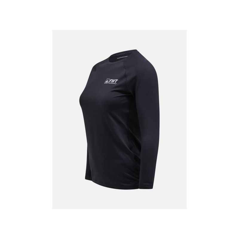 6. Peak Performance W FWT Spirit Crew Sweatshirt Schwarz