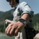 7. Tech-Protect Milano Vanguard Armband für Apple Watch (44 / 45 / 46 / 49 mm) – Schwarz