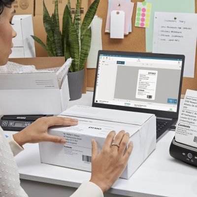 11. DYMO M10 Elektronische Briefwaage Schwarz, Silber