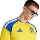 6. adidas Schweden Heimtrikot 26 für Herren, gelb und blau, JM5814