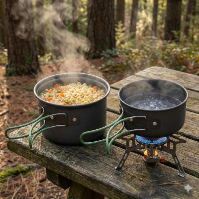 7. REDCLIFFS TOURISTEN-SET MIT 2 TÖPFEN