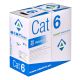 4. Alantec U/UTP Cat.6 Netzwerkkabel, LSOH, DCA 4x2x23 AWG, 1 Gbit/s (10 Gbit/s bis zu 55 m), 450 MHz, Grau, 305 m (KIU6LSOH305D)