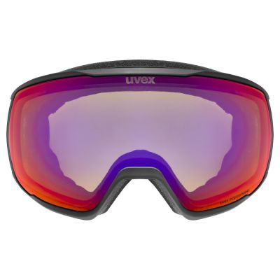 2. Uvex 5501922130 Wintersportbrille Schwarz Unisex Verspiegelte sphärische Scheibe