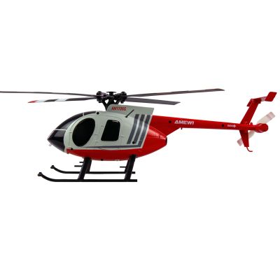 3. Amewi MD500 Li-Po RC-Hubschrauber 350mAh Akku Silber/Rot