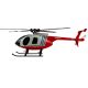 3. Amewi MD500 Li-Po RC-Hubschrauber 350mAh Akku Silber/Rot