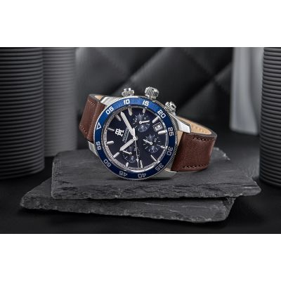 3. Tommy Hilfiger Herrenuhr TH85 Chronograph 1792163 + Box